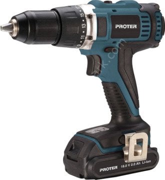 PROTER  PST 320 LD DARBELİ 13 MM ŞARJLI MATKAP